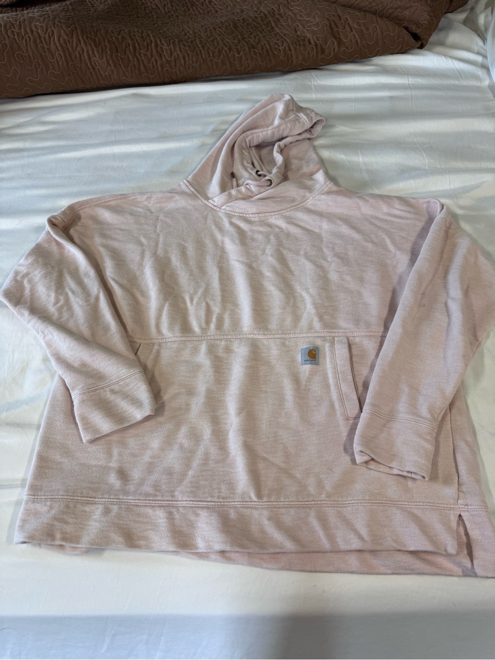 Carhartt women’s Hooded Sweatshirt - Light Pink